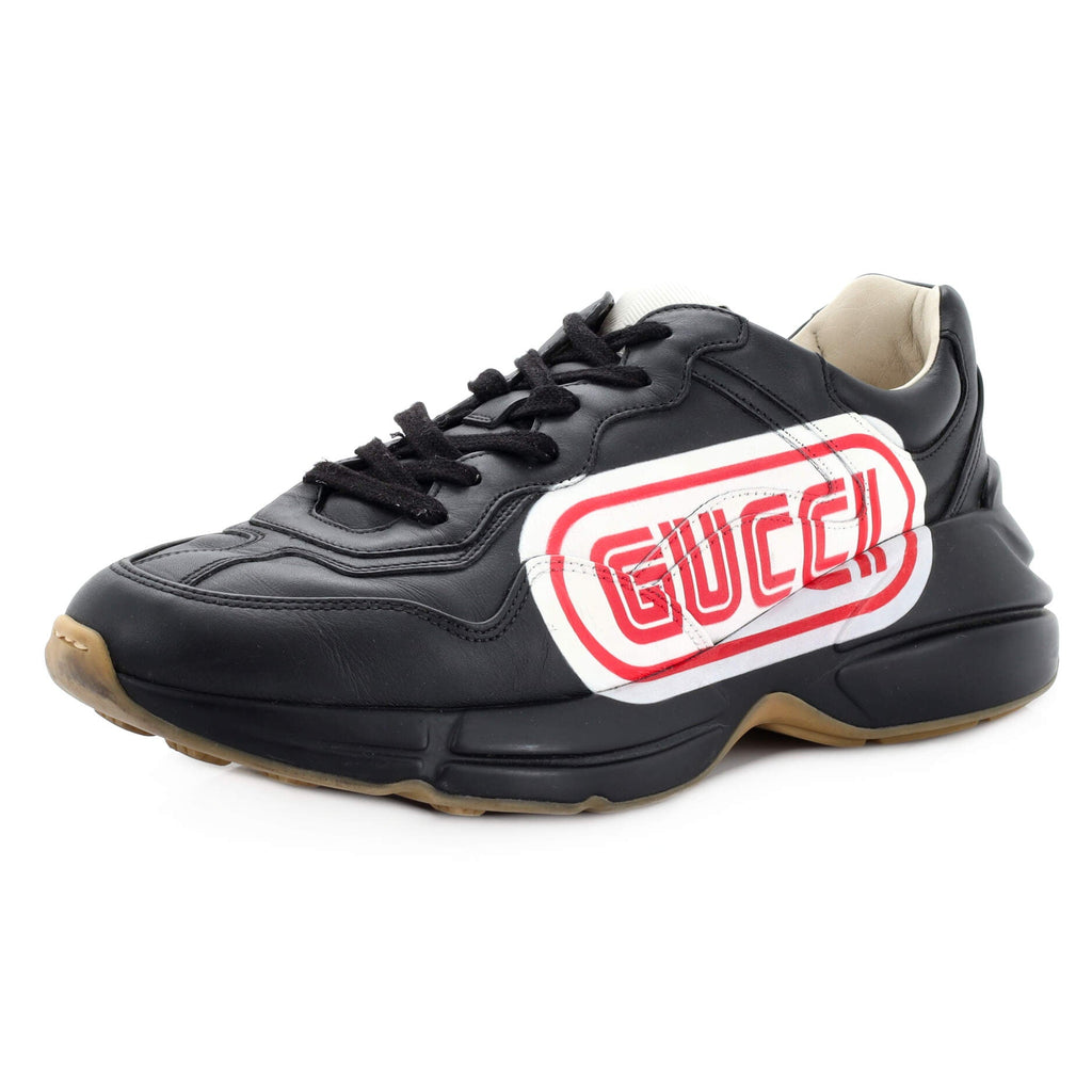 Rhyton Sneakers Printed Leather