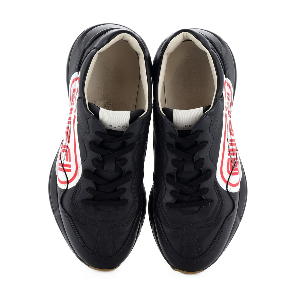 Rhyton Sneakers Printed Leather