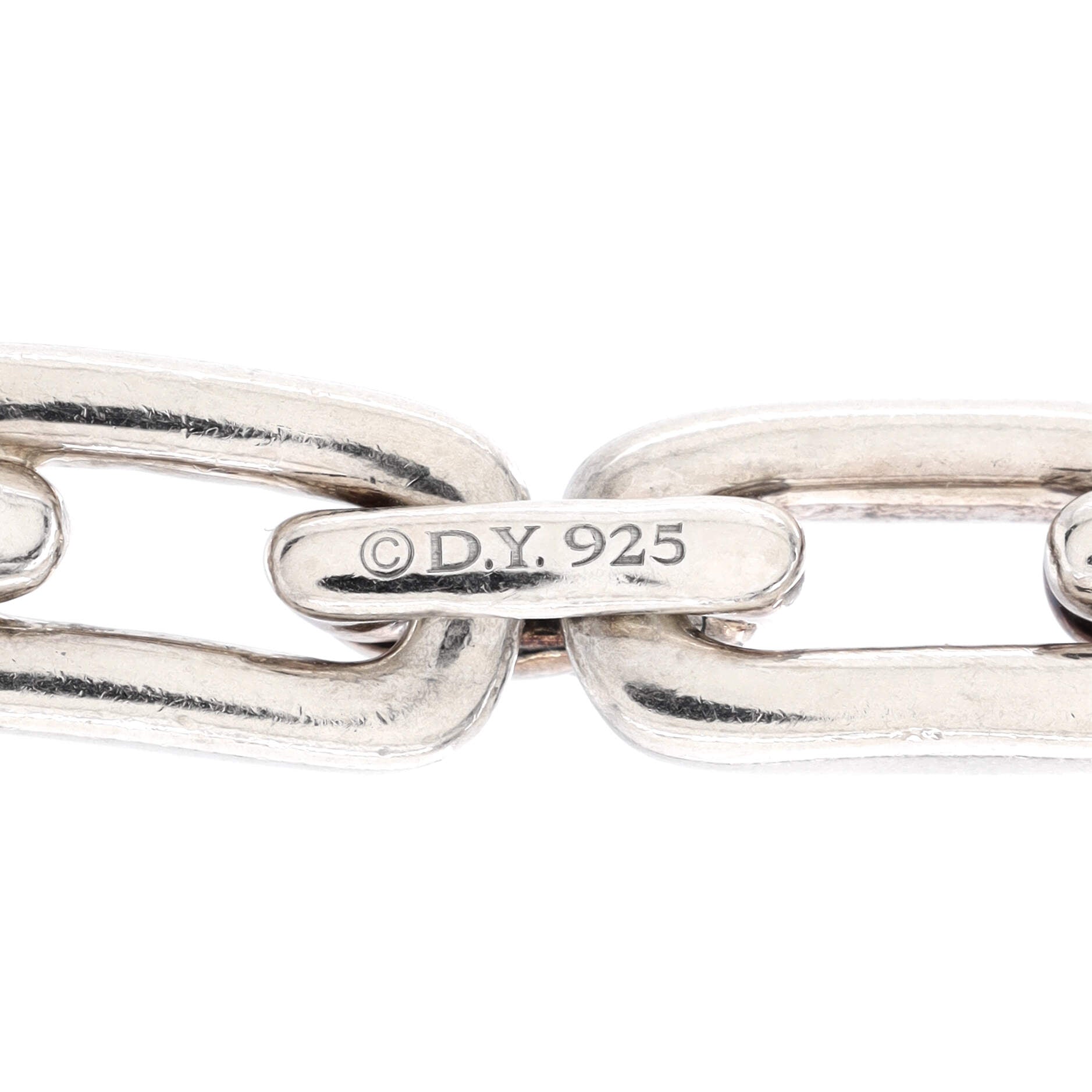 Wellesley Chain Necklace Sterling Silver with Diamonds Short