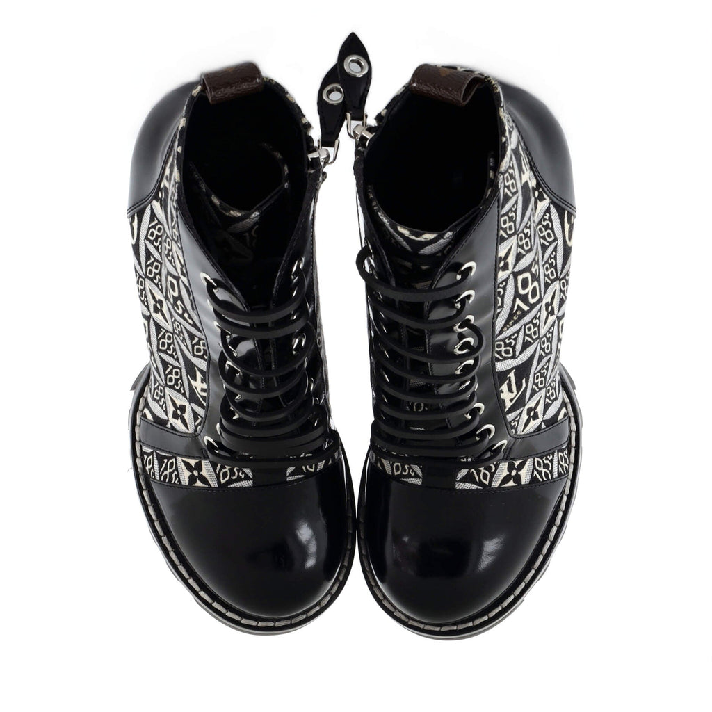 Women's Star Trail Ankle Boots Limited Edition Since 1854 Monogram Jacquard and Leather