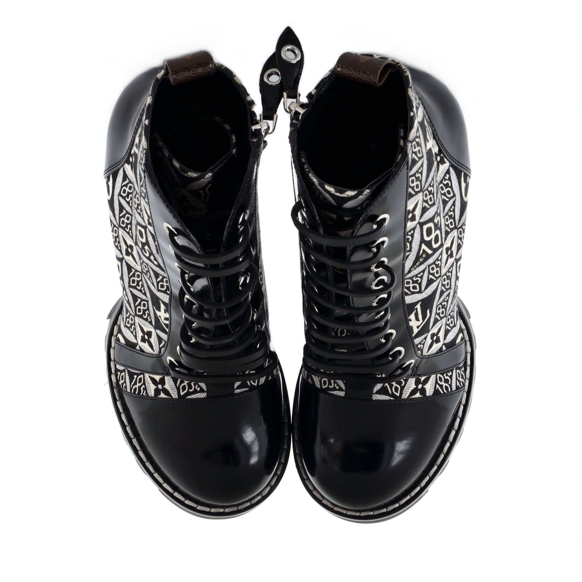 Women's Star Trail Ankle Boots Limited Edition Since 1854 Monogram Jacquard and Leather