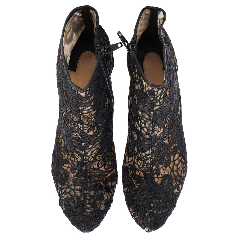 Women's Miss Tennis Booties Embroidered Mesh 100