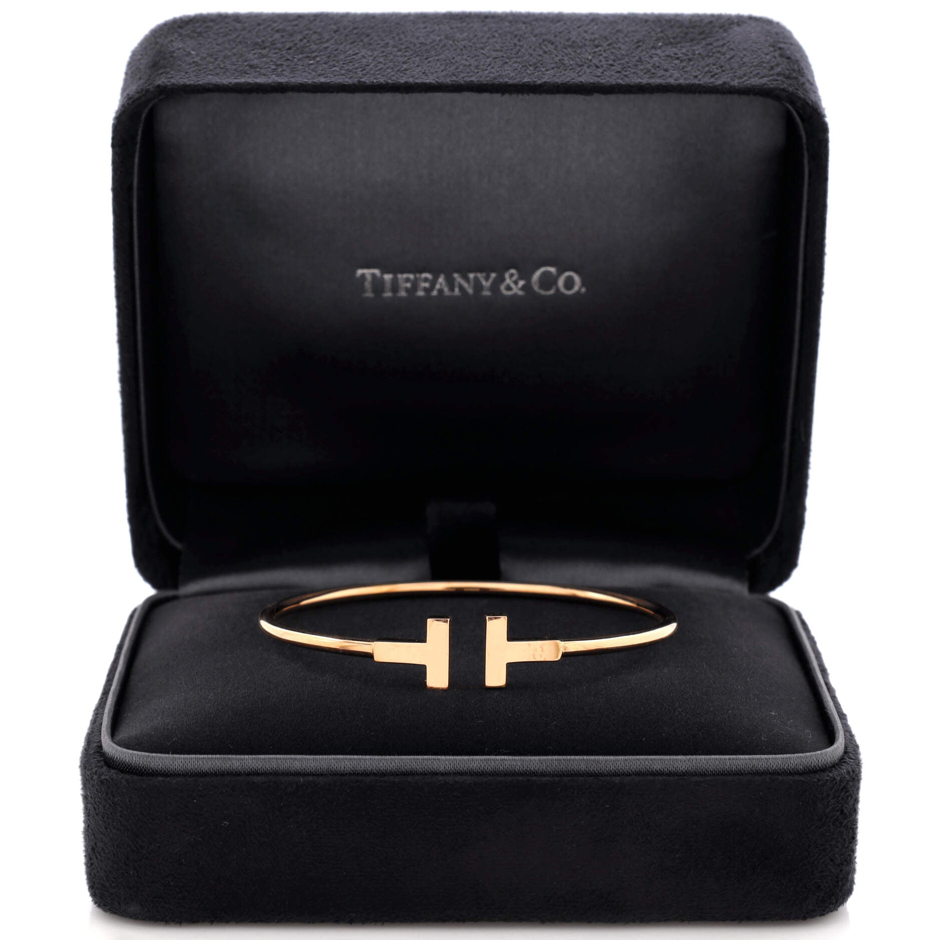 T Wire Bracelet 18K Rose Gold