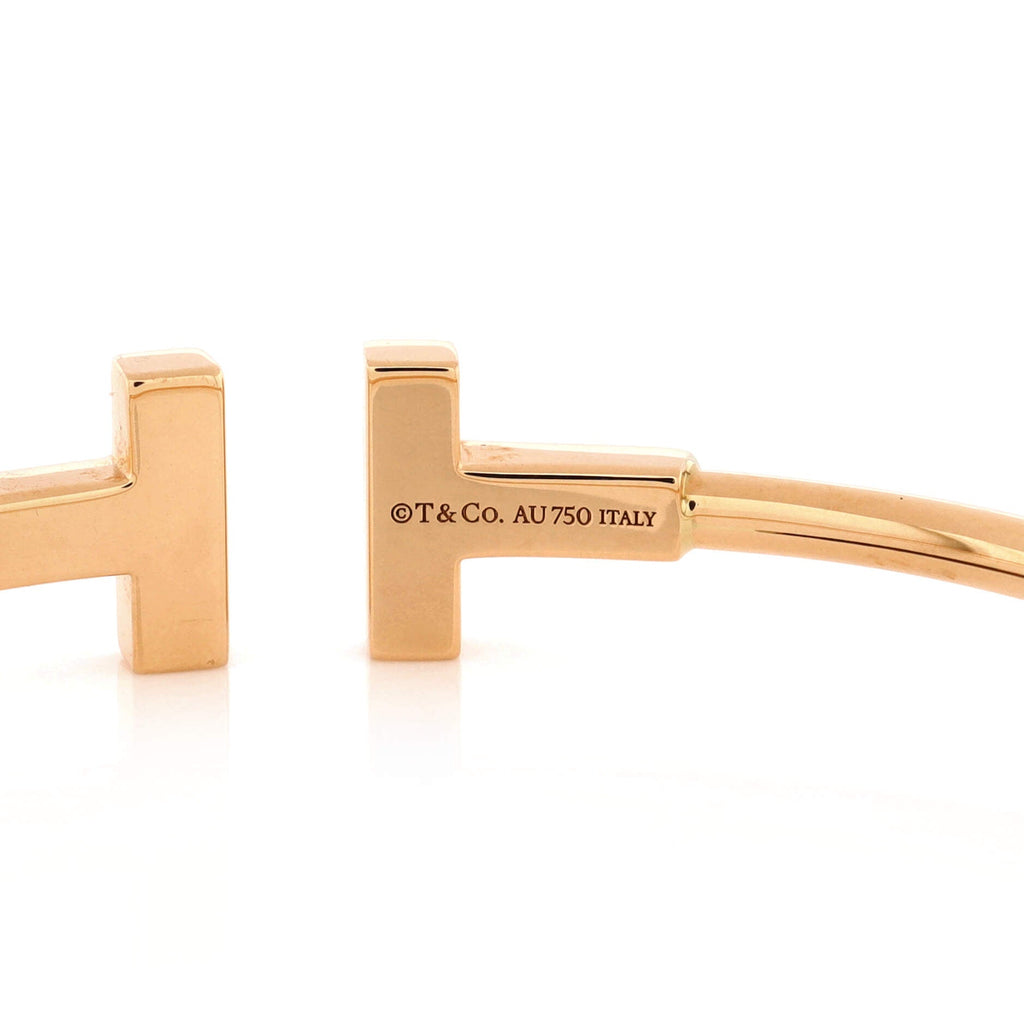 T Wire Bracelet 18K Rose Gold