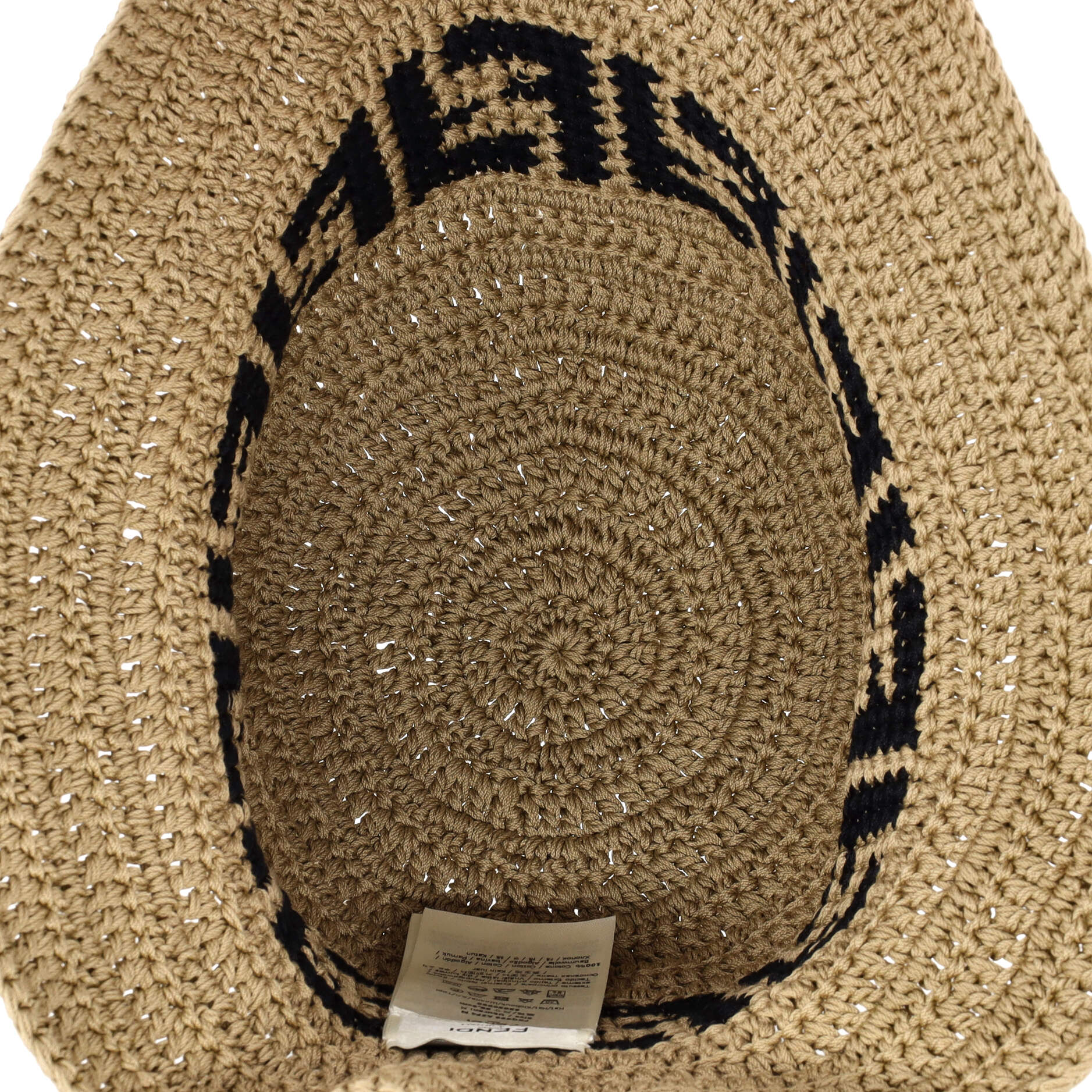 FF Panama Bucket Hat Raffia