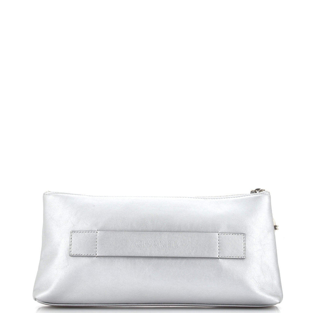 Keyboard Zip Clutch Calfskin