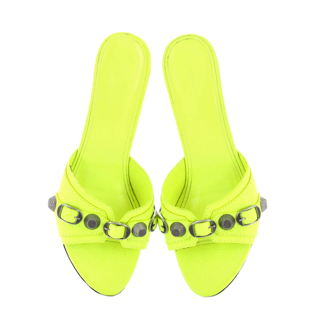 Women's Cagole Heeled Sandals Leather 70
