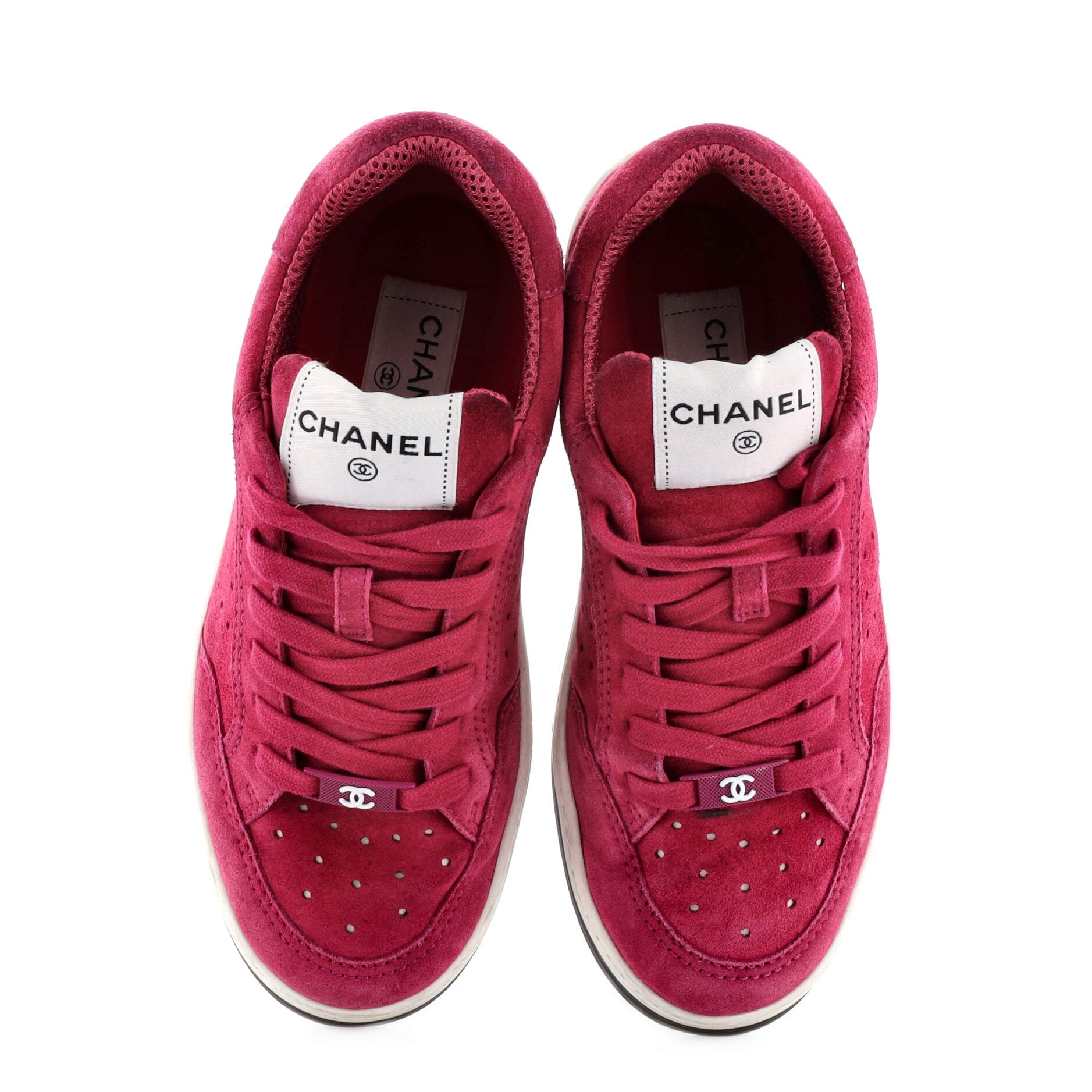 Women's Logo Low-Top Sneakers Suede