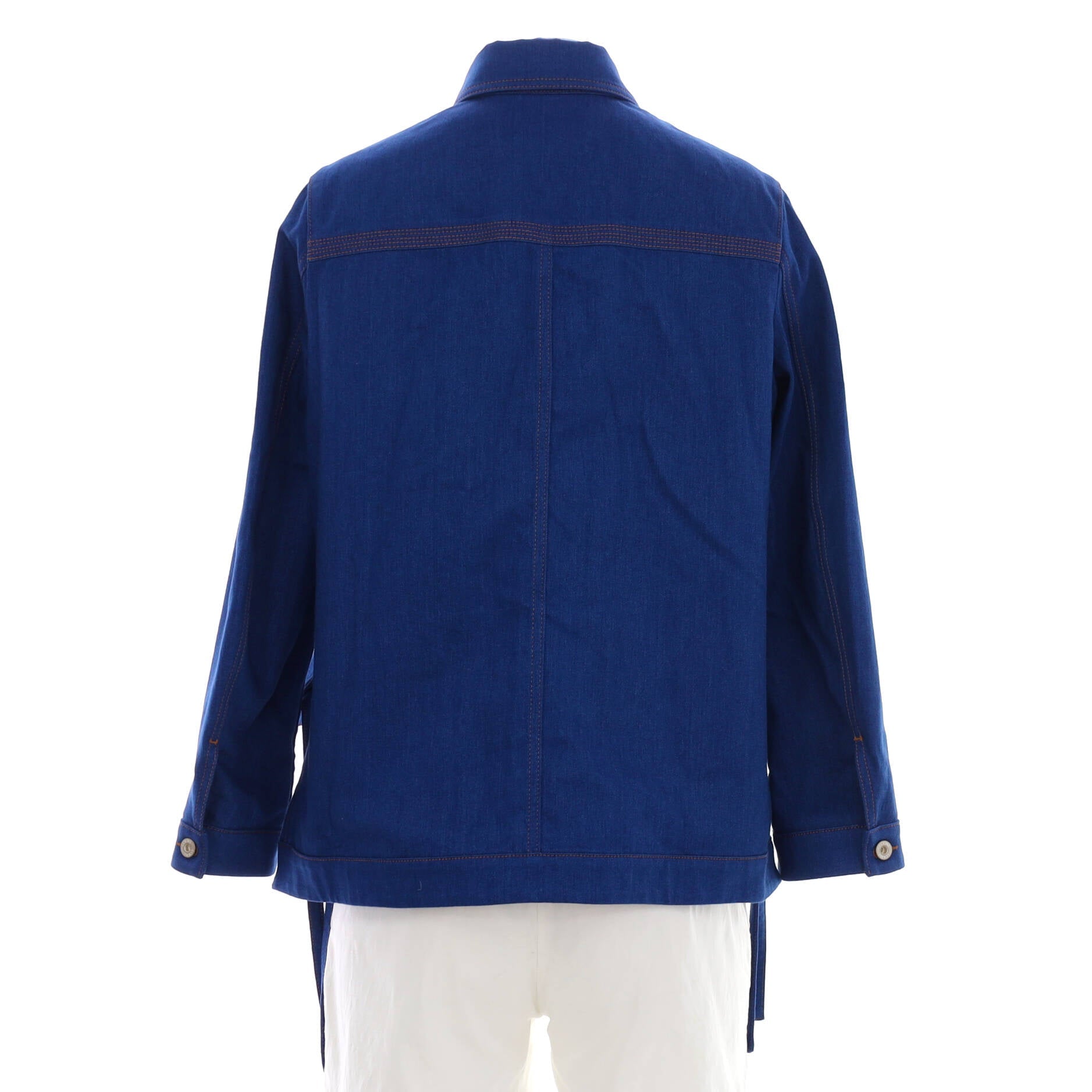 Women's Anagram Workwear Jacket Cotton with Leather