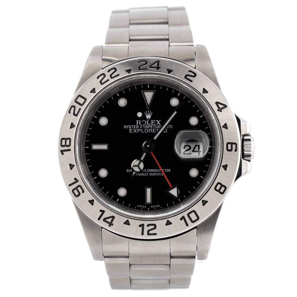 Oyster Perpetual Explorer II Automatic Watch Stainless Steel 40