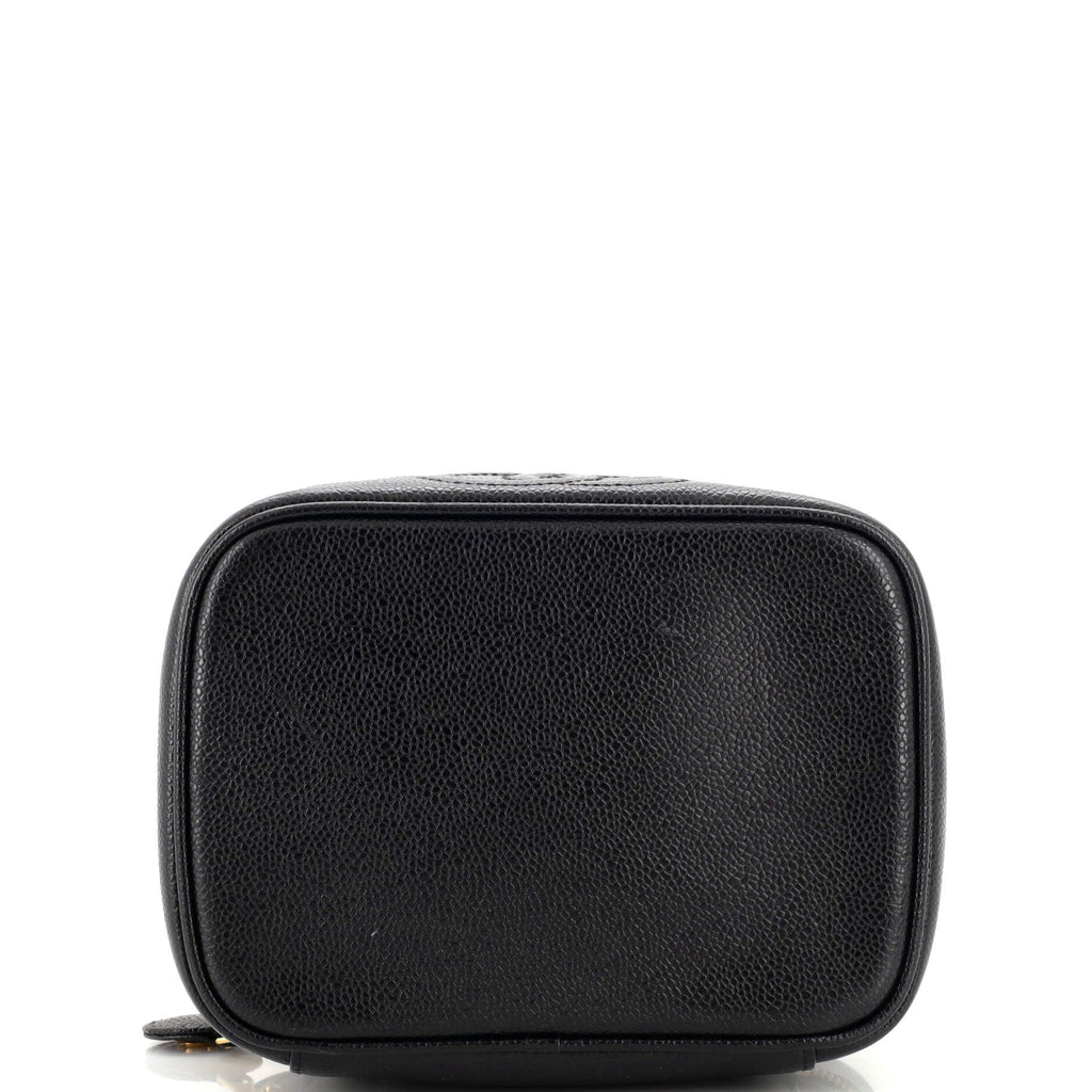 Vintage Timeless Cosmetic Case Caviar Medium