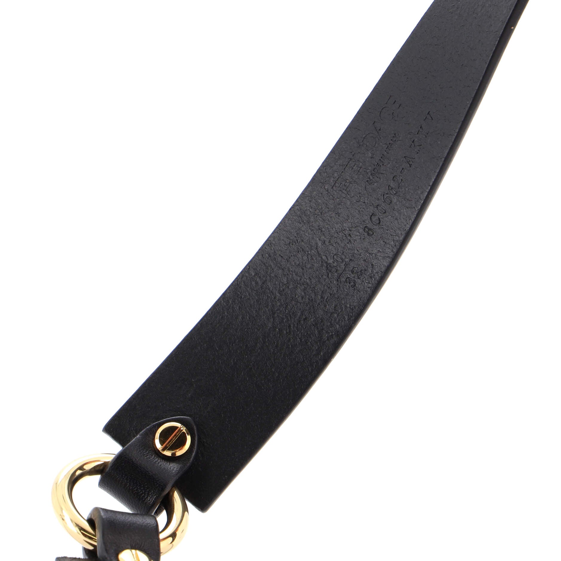 x Fendi Fendace Logo Belt Leather and Metal 5