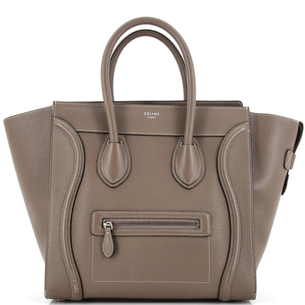 Luggage Bag Grainy Leather Mini