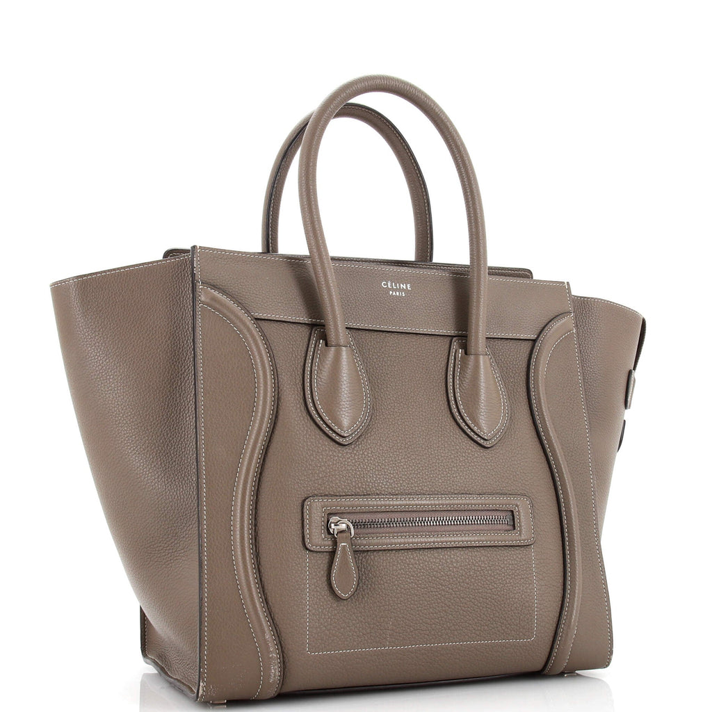 Luggage Bag Grainy Leather Mini