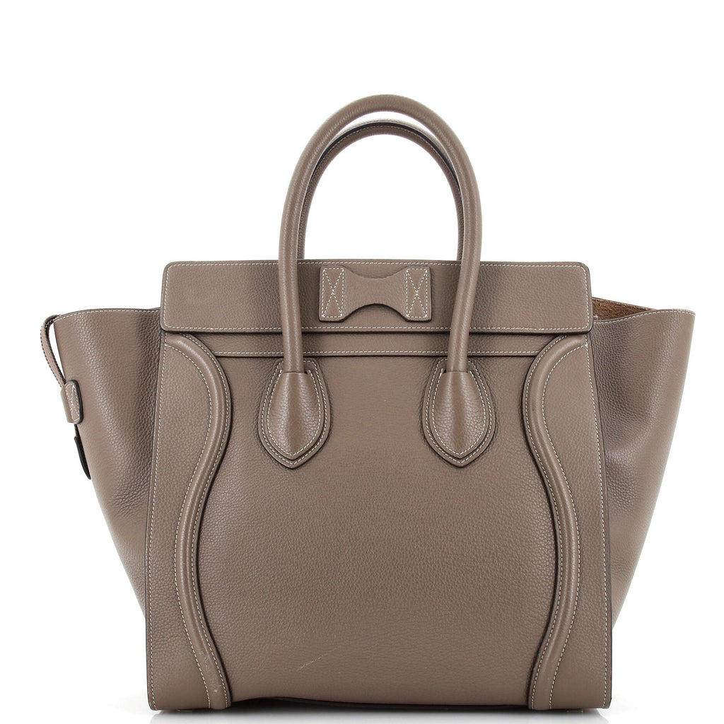 Luggage Bag Grainy Leather Mini