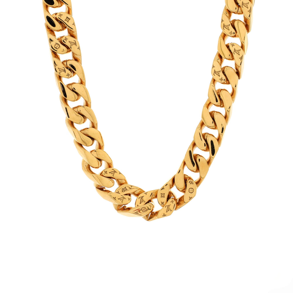 LV Chain Links Necklace Metal