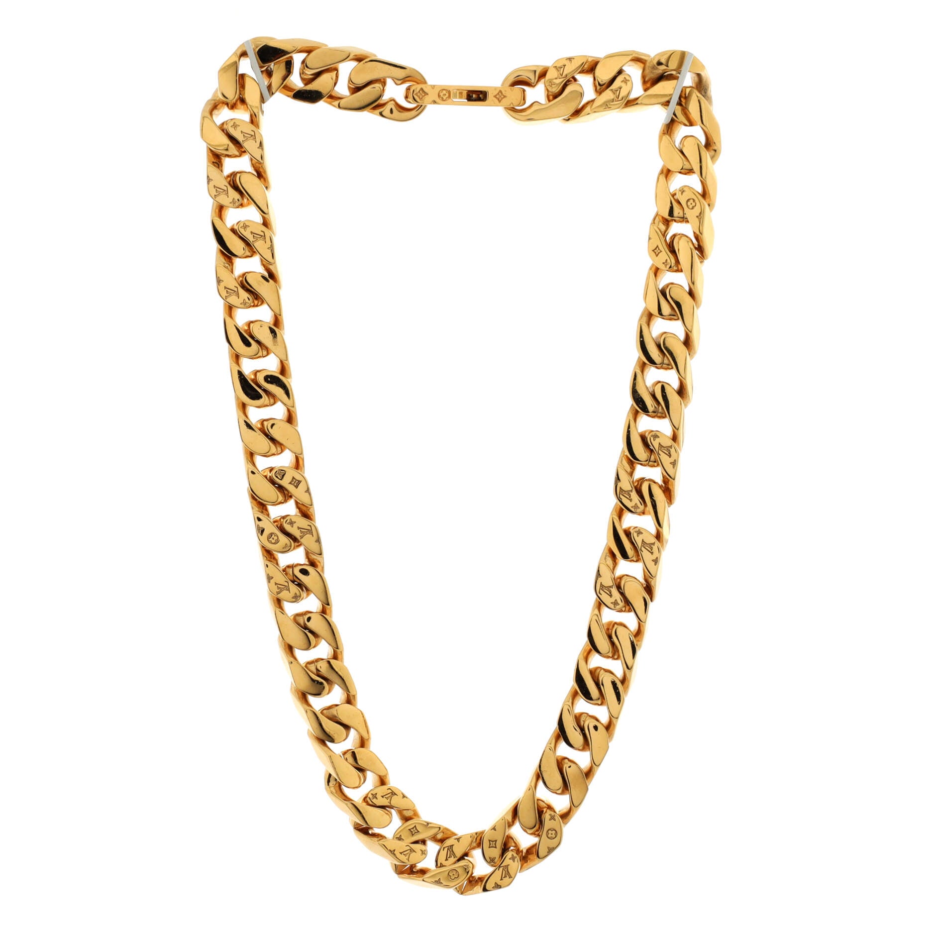 LV Chain Links Necklace Metal