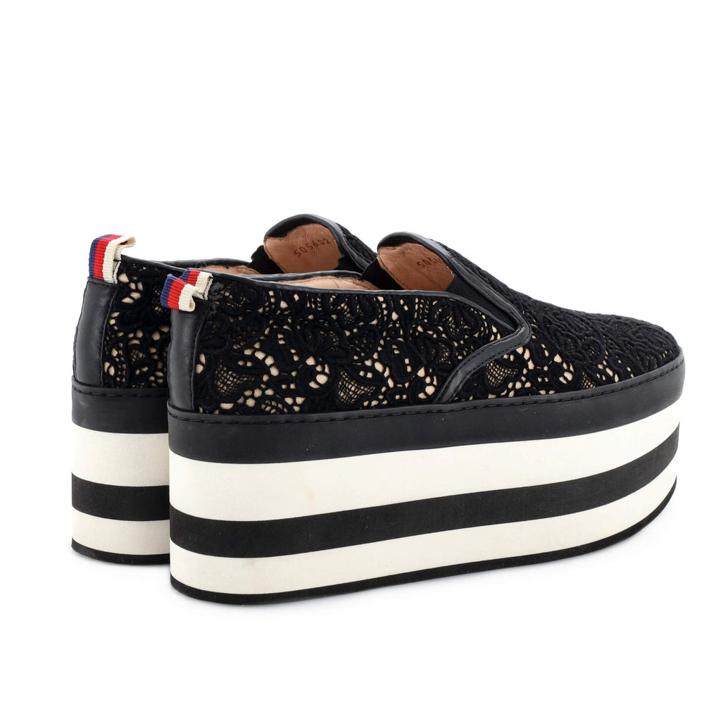 Women's Peggy Platform Slip On Sneakers Lace
