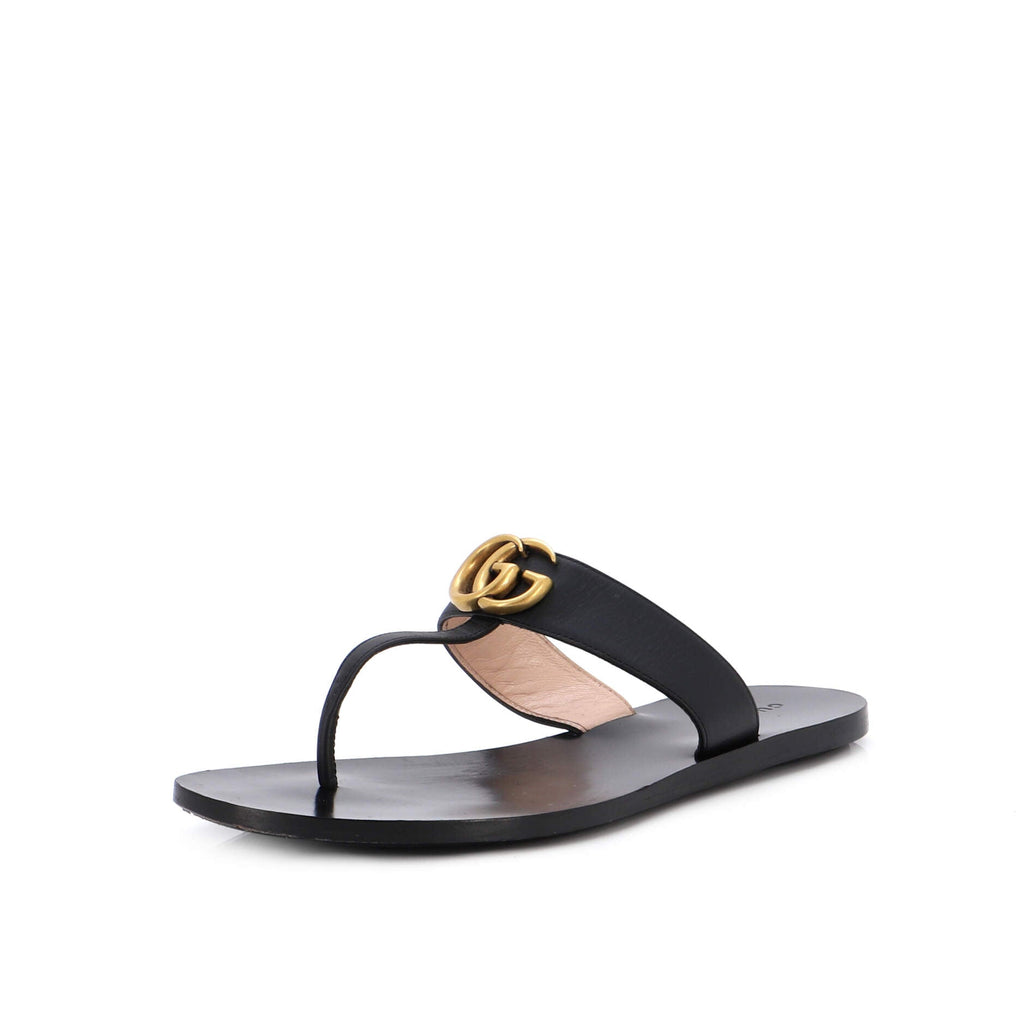 Women's GG Marmont Sandals Leather