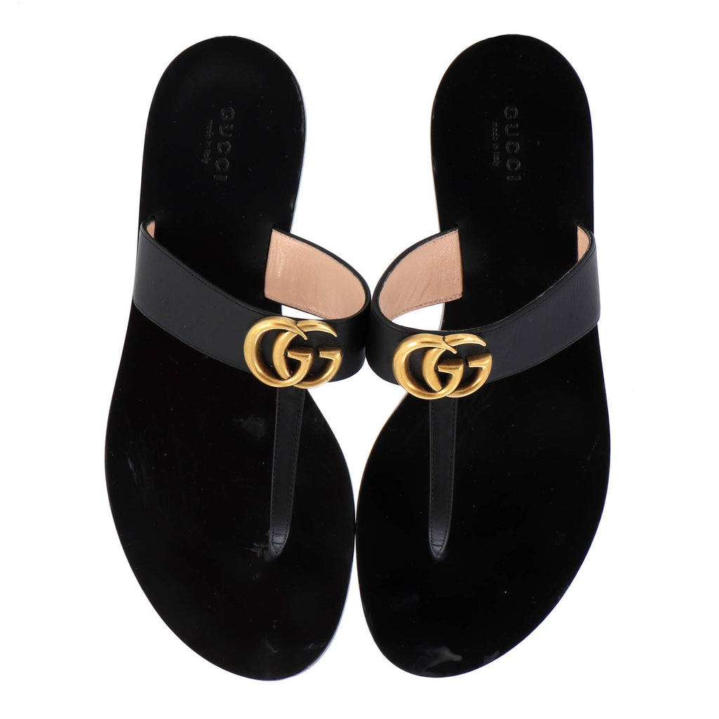 Women's GG Marmont Sandals Leather
