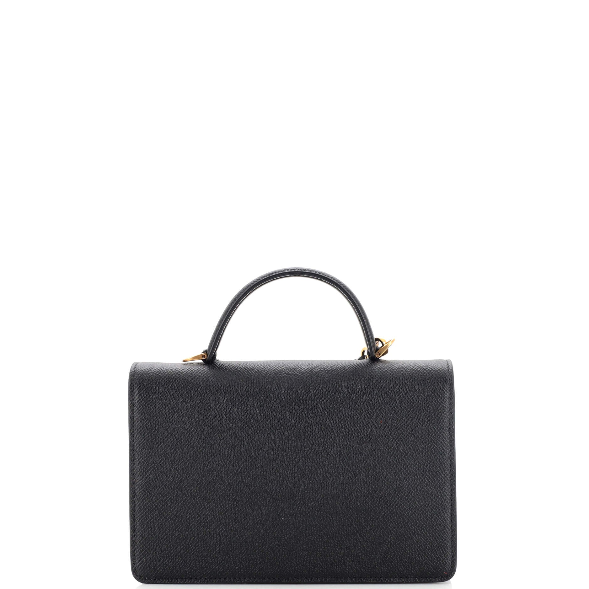 Gancini Top Handle Crossbody Bag Leather Mini
