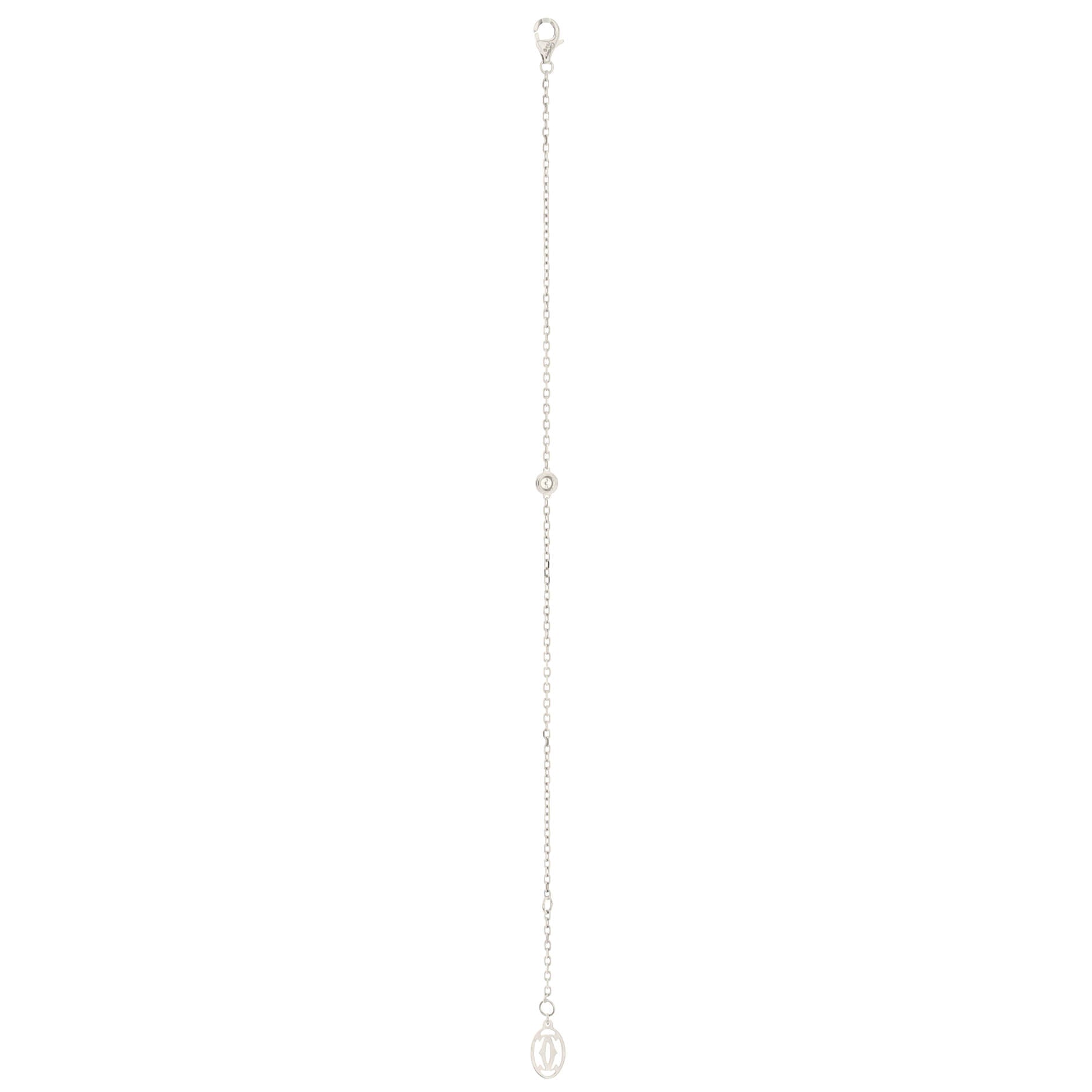 D'Amour Bracelet 18K White Gold and Diamond Small