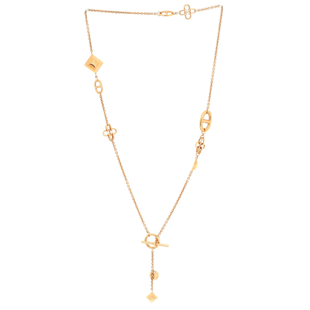 Ronde Chaine D'Ancre Necklace 18K Rose Gold