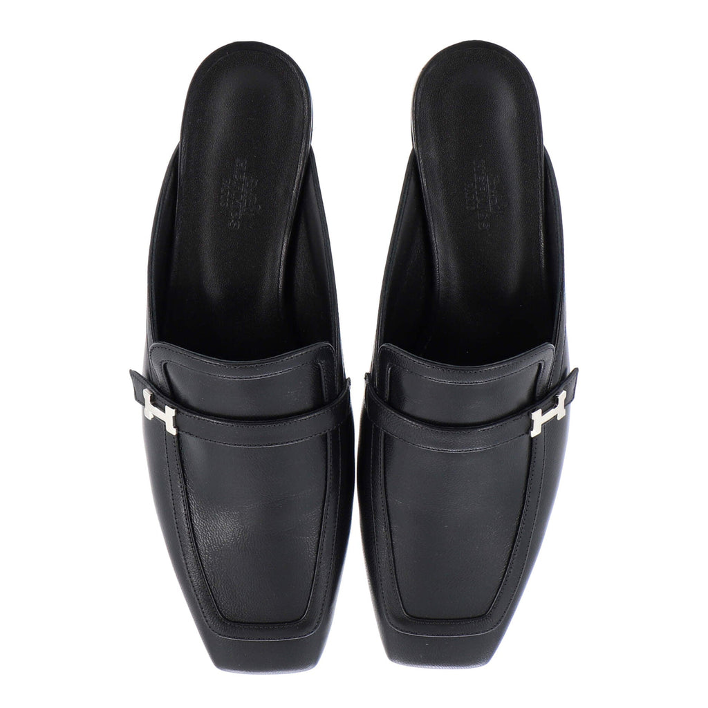 Women's Groupie Mules Leather