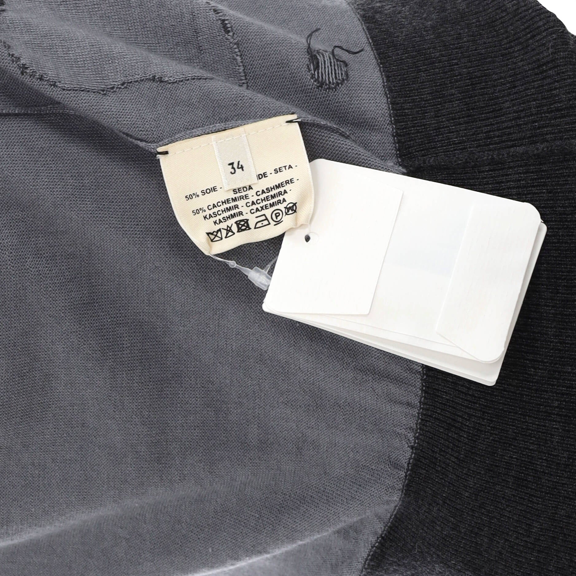 Women's Clic Clac Crewneck Sweater Cashmere and Silk
