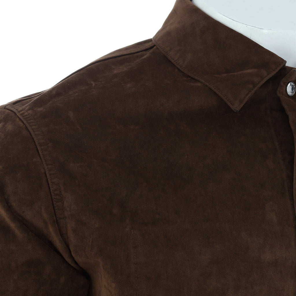 x Cactus Jack Men's Oversized Overshirt Suede