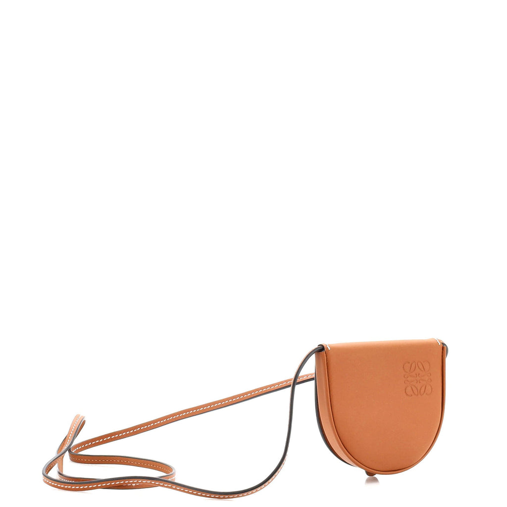 Heel Crossbody Bag Leather Mini