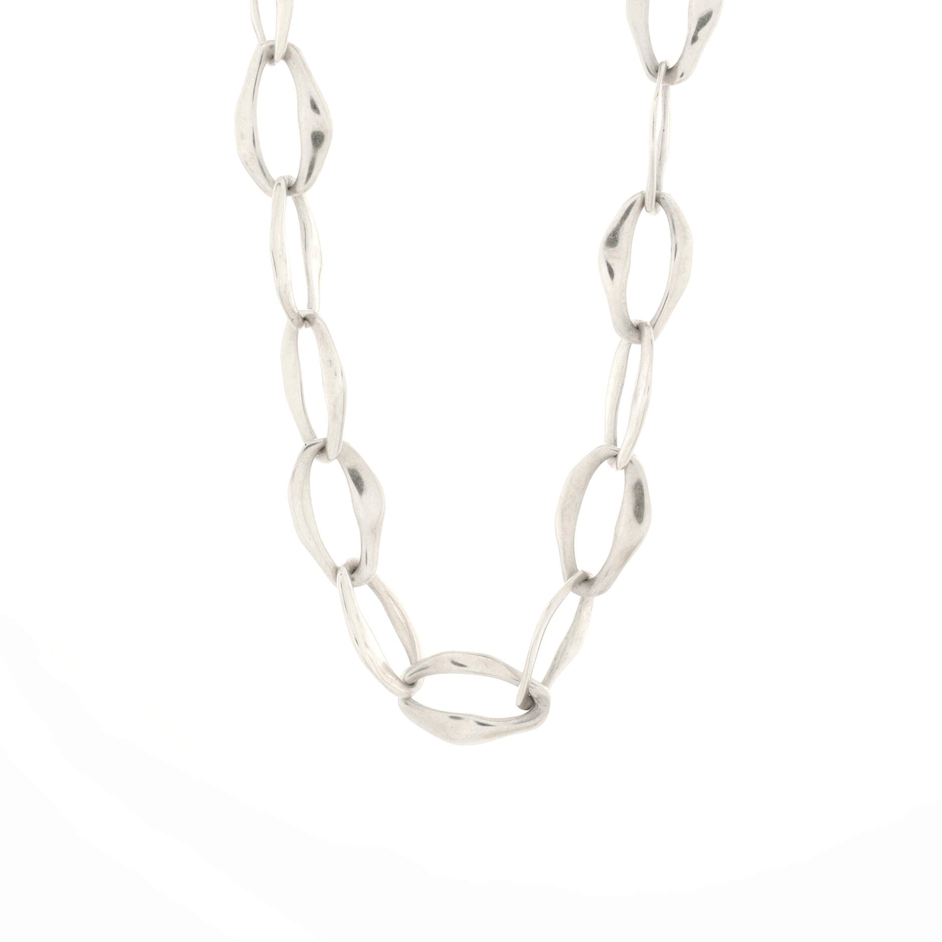 Elsa Peretti Aegean Necklace Sterling Silver 30''
