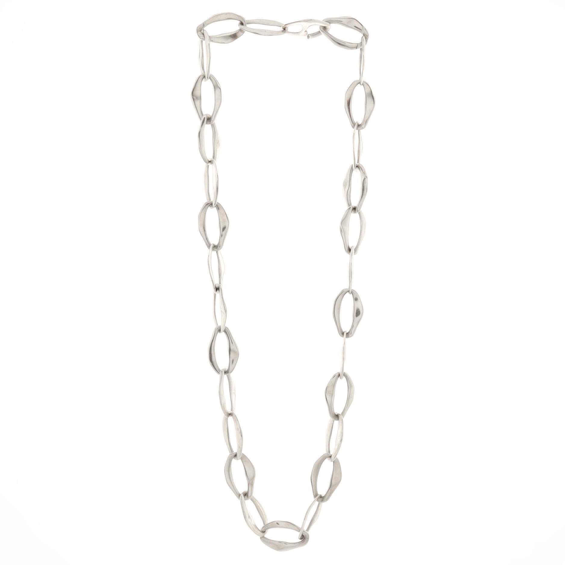 Elsa Peretti Aegean Necklace Sterling Silver 30''