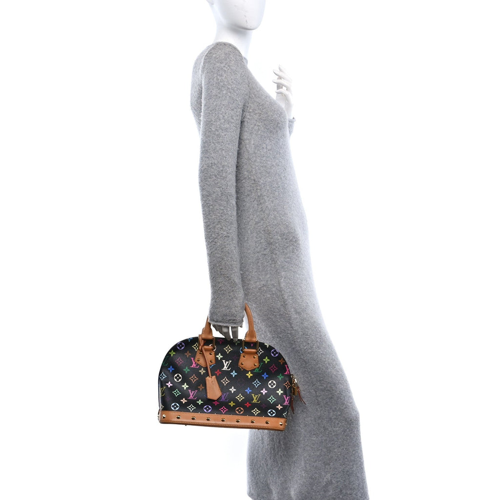 Monogram Multicolor Alma PM Black