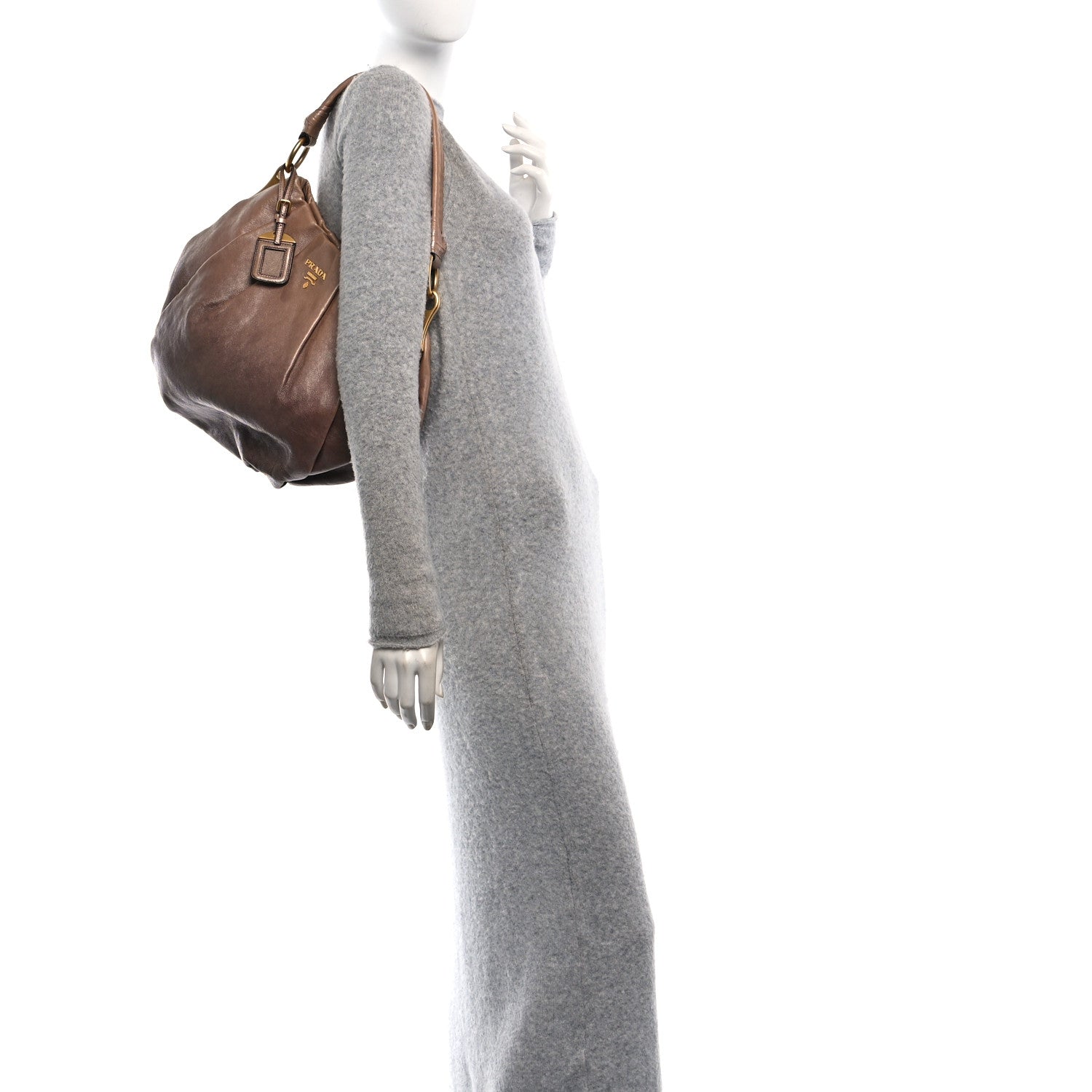 Glace Mordore Sfumata Pleated Hobo Blond Mordor