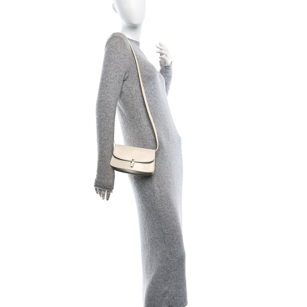 Smooth Calfskin The Sofia E/W Crossbody Ivory
