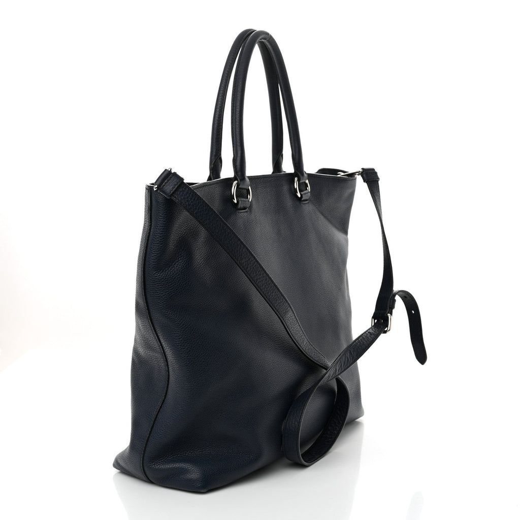 Vitello Daino Shopping Tote Baltico