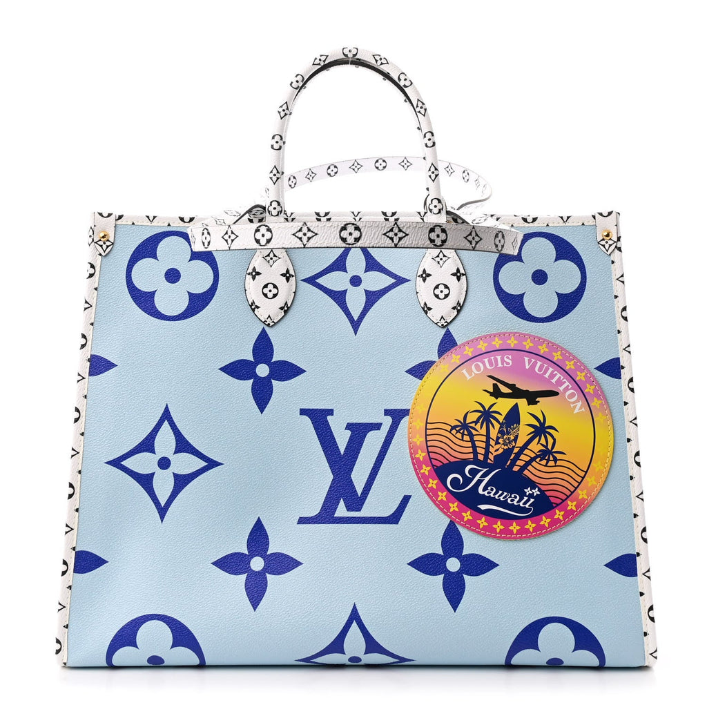 Monogram Giant Hawaii Onthego Blue