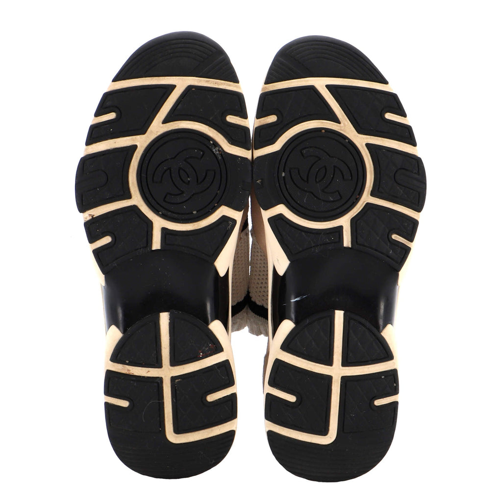 Women's CC Low-Top Sneakers Suede and Mesh