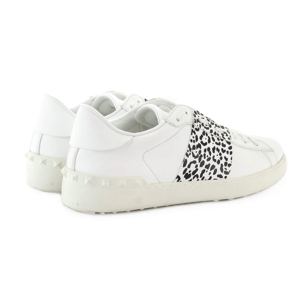 Rockstud Untitled Sneakers Printed Leather