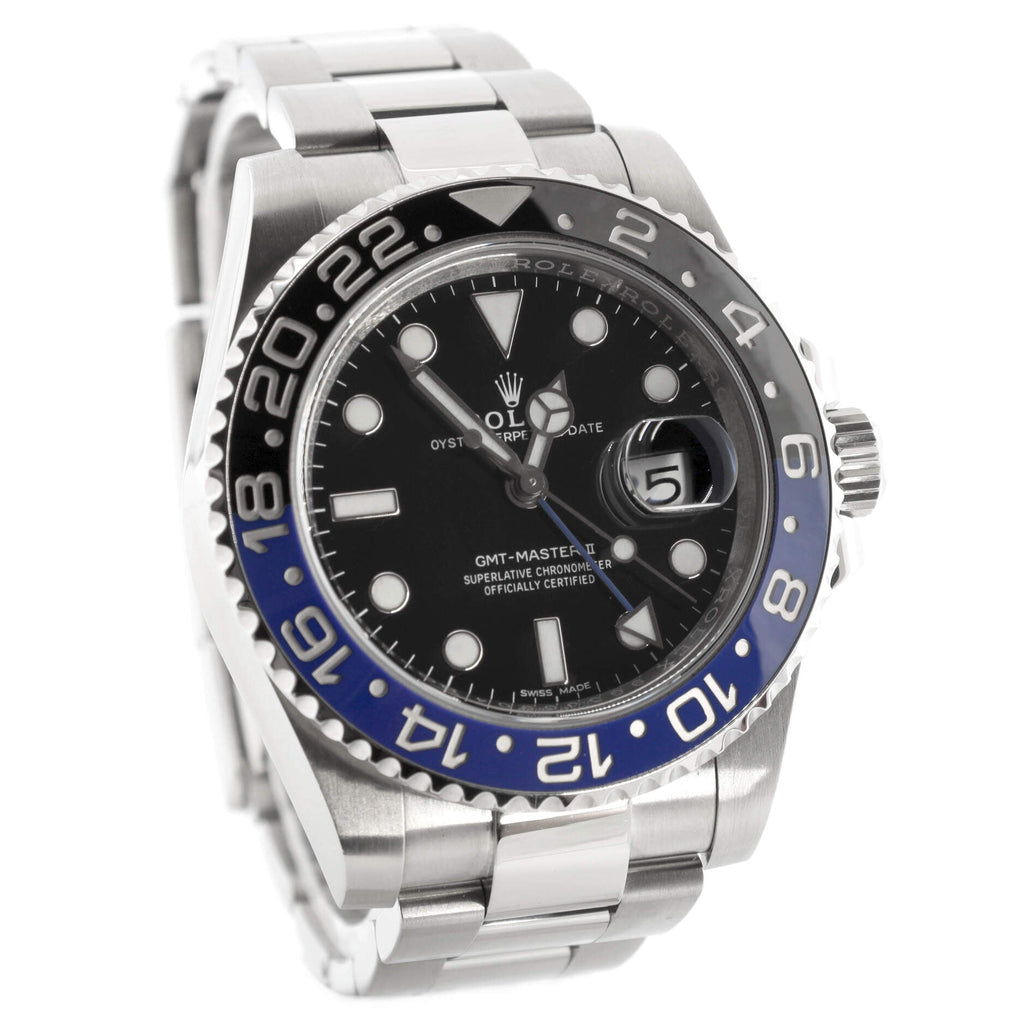 Oyster Perpetual Date GMT-Master II Batman Automatic Watch Stainless Steel and Cerachrom 40