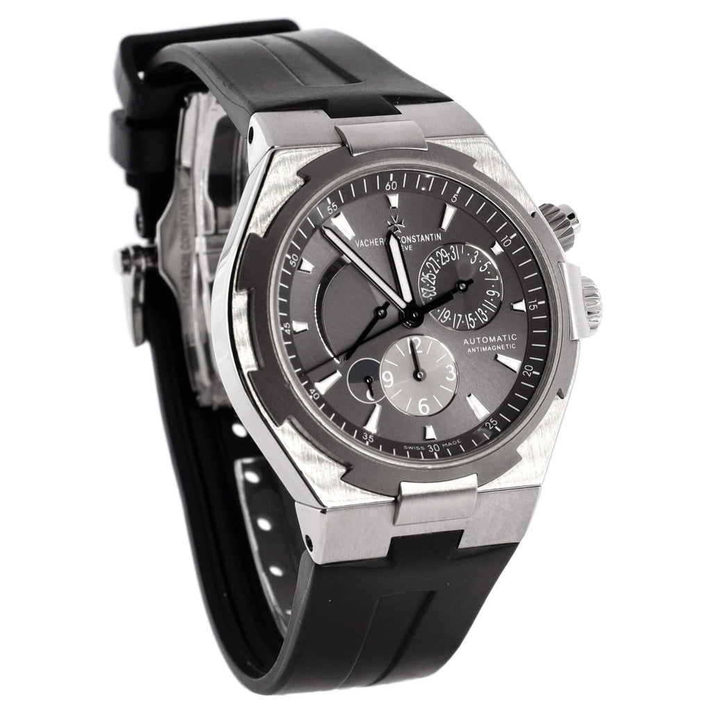 Overseas Dual Time Automatic Watch Stainless Steel with Rubber and Titanium 42