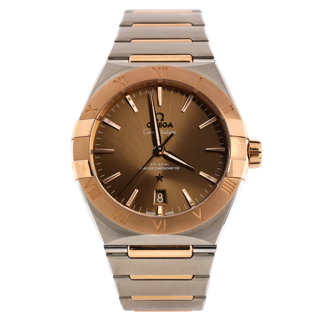 Constellation Co-Axial Master Chronometer Automatic Watch Stainless Steel and Rose Gold 39