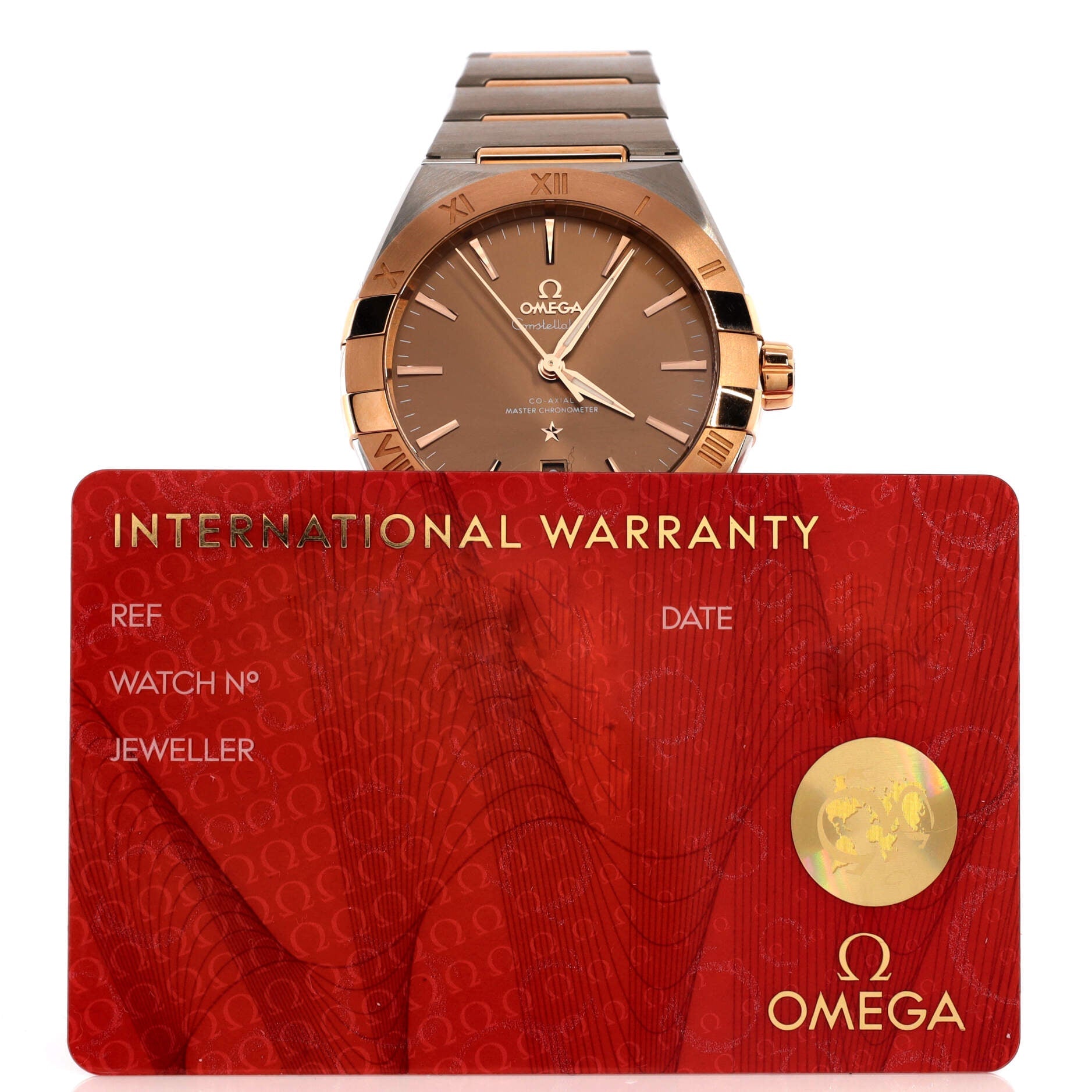 Constellation Co-Axial Master Chronometer Automatic Watch Stainless Steel and Rose Gold 39
