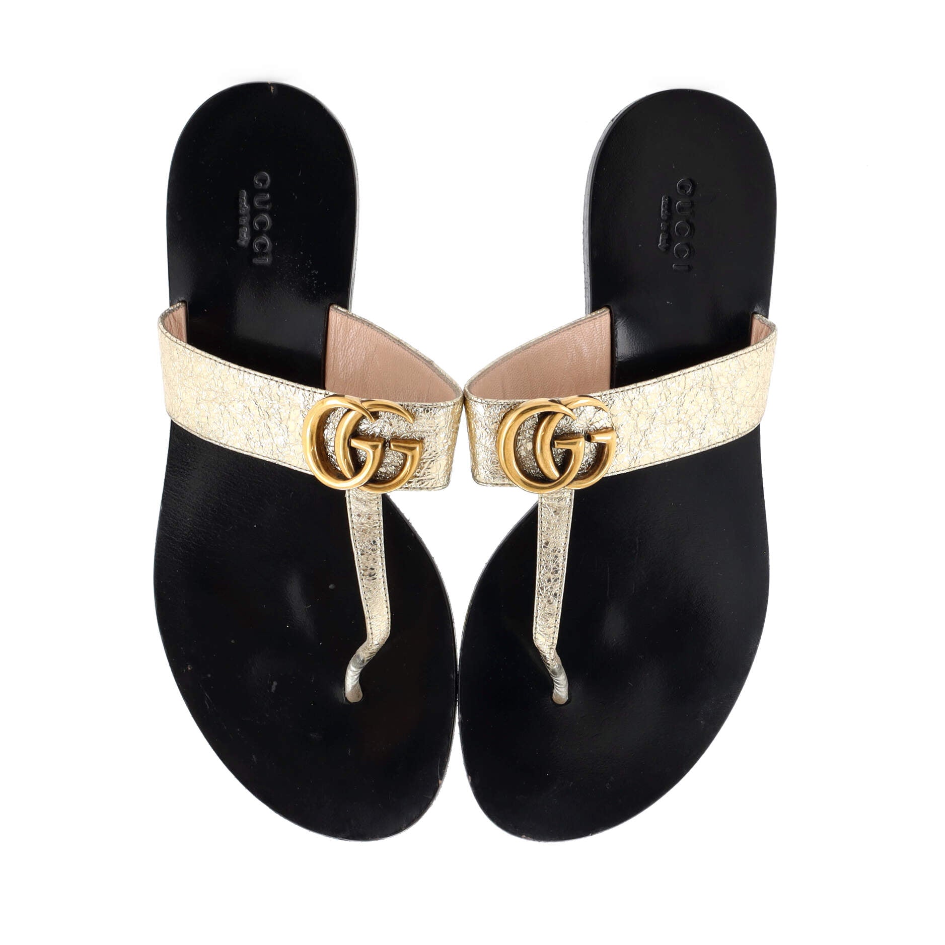 Women's GG Marmont Sandals Leather