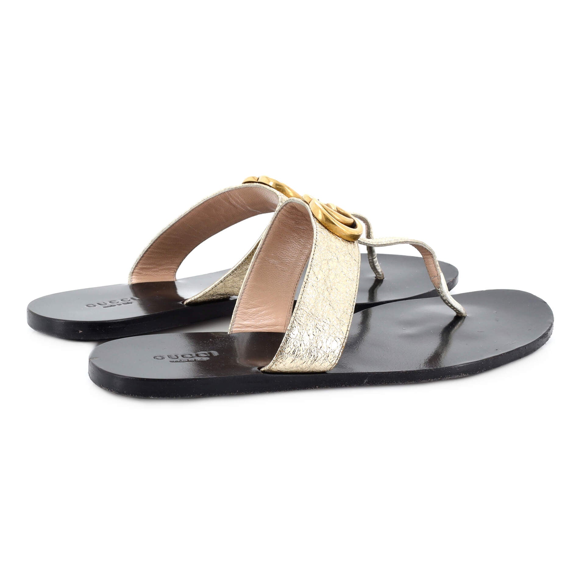 Women's GG Marmont Sandals Leather