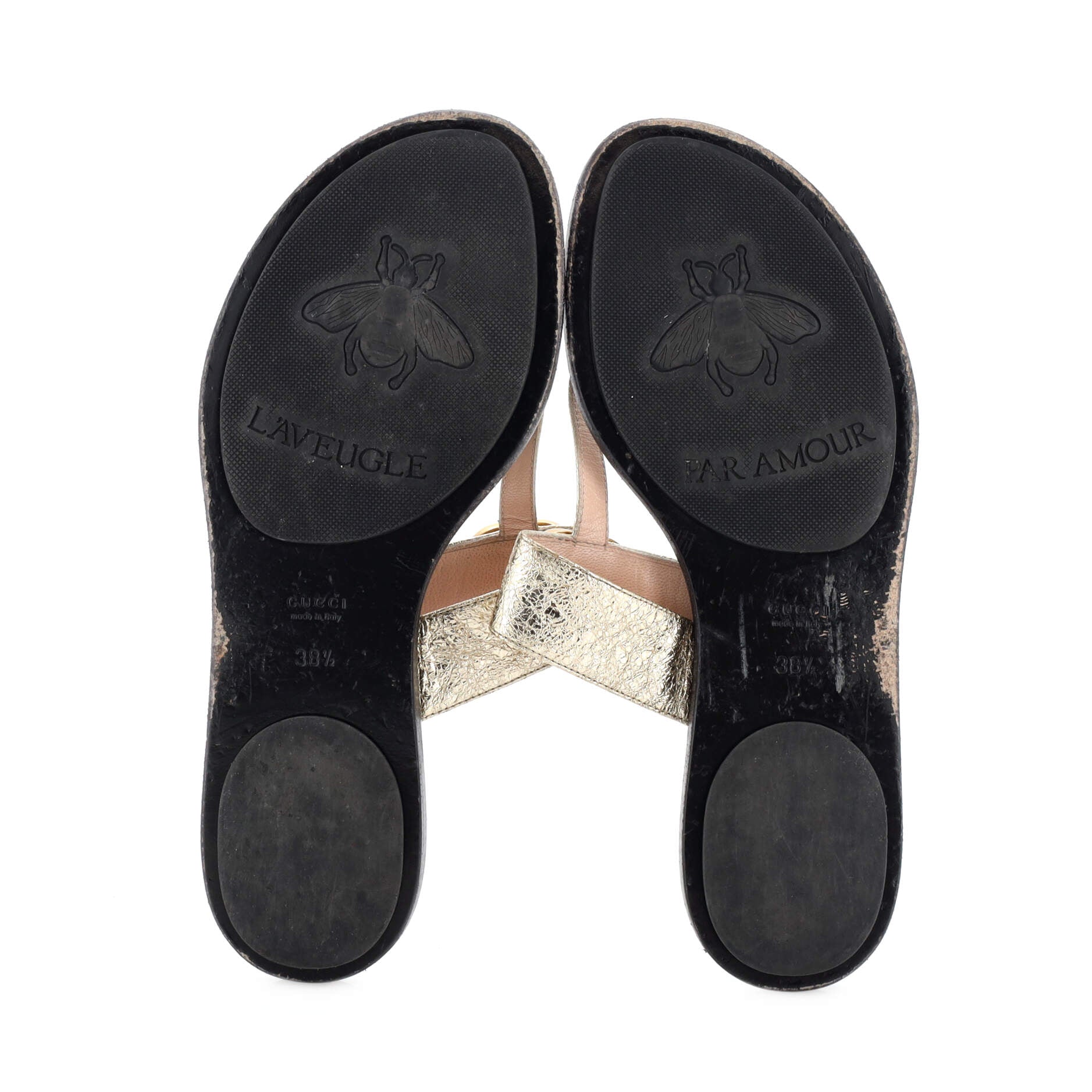 Women's GG Marmont Sandals Leather