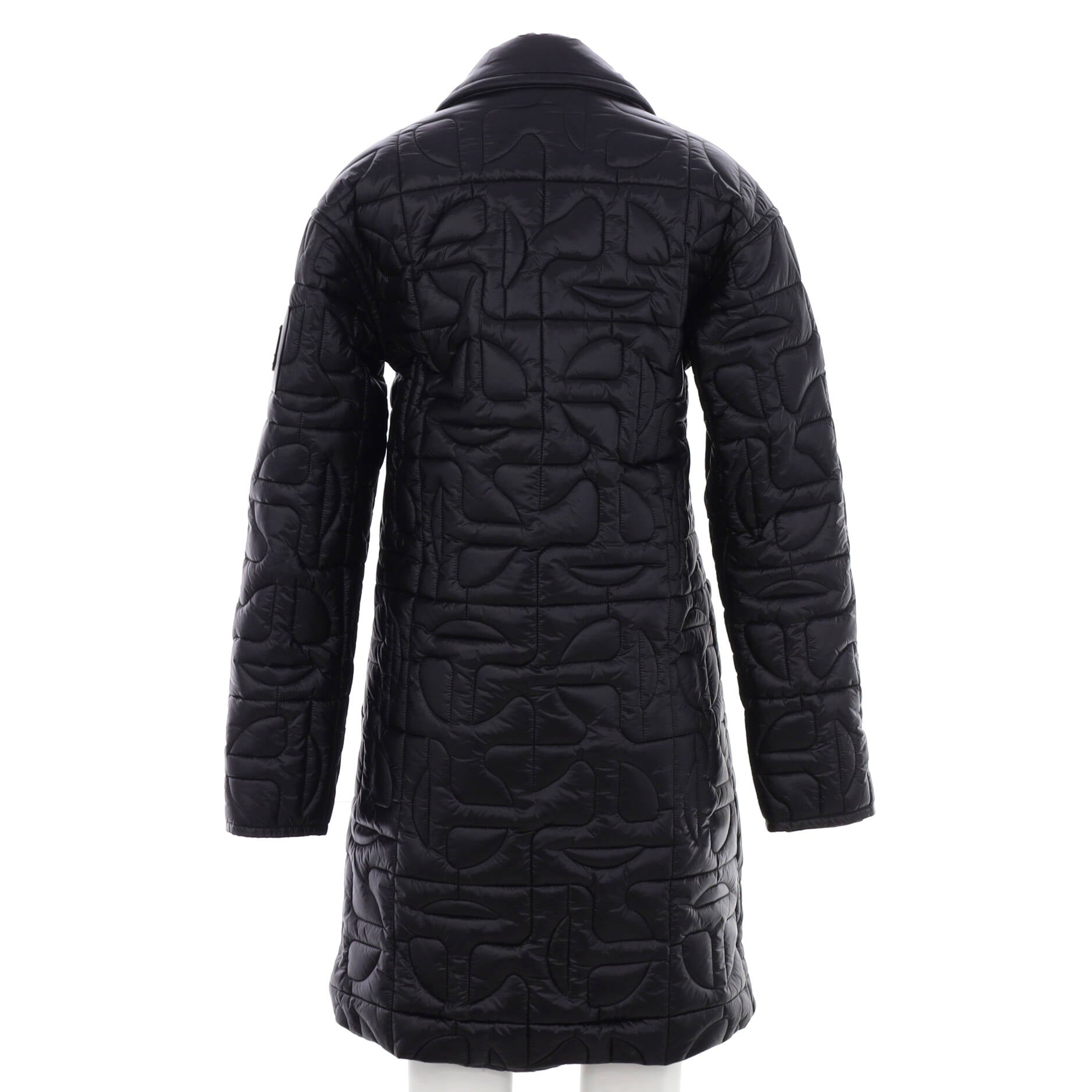 Moose Knuckles Peacoat Quilted Nylon with Down