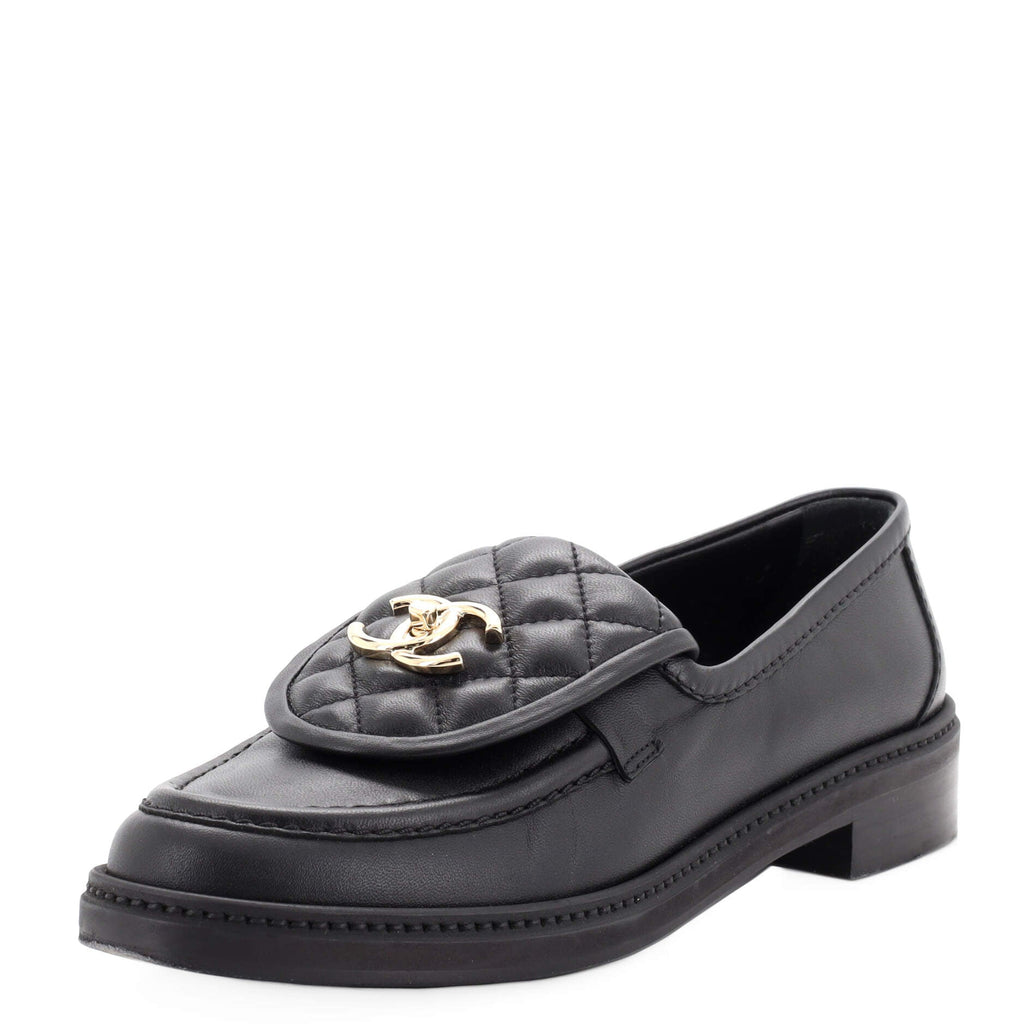 Women's CC Loafers Quilted Leather