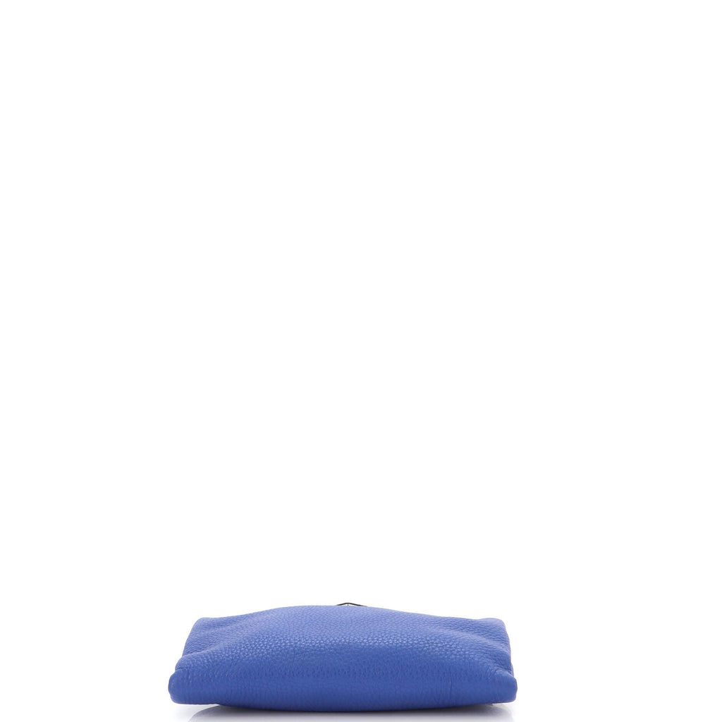 Flat Zip Crossbody Bag Vitello Daino Mini